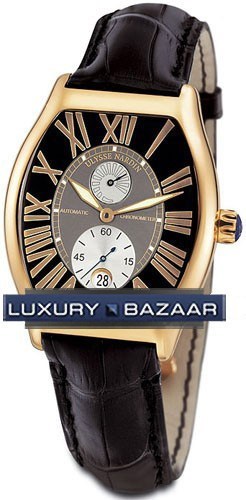 Ulysse Nardin Michelangelo Gigante (RG / Black / Leather) 276-68